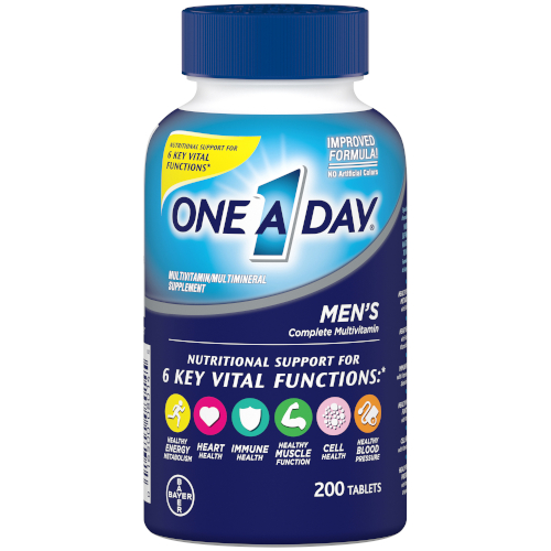 One A Day Men's multivitamin